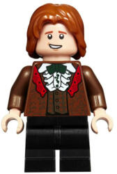 LEGO® Minifigurák Ron Weasley - Vörösbarna öltöny, Fodros ing hp185 (hp185)
