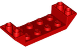 LEGO® Alkatrészek (Pick a Brick) Piros 2x6 Inverz Cserép 6170389 (6170389)