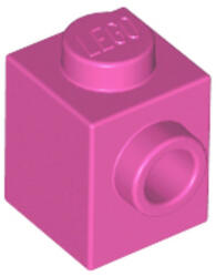 LEGO® Alkatrészek (Pick a Brick) Sötét rózsaszín 1X1 Kocka +1 Gombbal 6217793 (6217793)