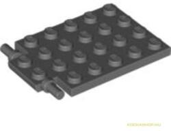 LEGO® Alkatrészek (Pick a Brick) Sötét kékes-szürke 4X5 Alaplap Csatlakozókkal 4595710 (4595710)