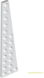 LEGO® Alkatrészek (Pick a Brick) Fehér 3X12 Jobb Oldali Lapos Ék Elem 4209005 (4209005)