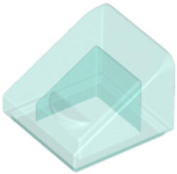 LEGO® Alkatrészek (Pick a Brick) Átlátszó Világoskék 1X1X2/3 Tetőelem 6073445 (6073445)