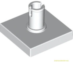LEGO® Alkatrészek (Pick a Brick) Fehér 2X2 Lapos Elem, Vertikális Csatlakozóval 246001 (246001)