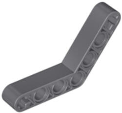 LEGO® Alkatrészek (Pick a Brick) Sötét kékesszürke 4X4 Tört Csatlakozóelem 6278127 (6278127)