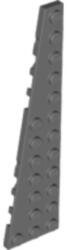LEGO® Alkatrészek (Pick a Brick) Sötét Kékesszürke 3x12 Bal Oldali Lapos Ék Elem 4586562 (4586562)