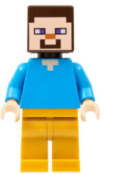 LEGO® Minifigurák Steve - Pearl Gold Legs min074 (min074)