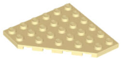 LEGO® Alkatrészek (Pick a Brick) Bézs 6x6 Lapos Sarokelem 6036485 (6036485)