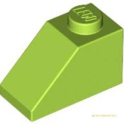 LEGO® Alkatrészek (Pick a Brick) Lime színű 1X2/45° Cserép 4537925 (4537925)