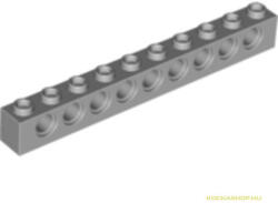 LEGO® Alkatrészek (Pick a Brick) Világos kékes-szürke 1X10 Hosszú Elem Oldalán 9 Lyukkal 4211374 (4211374)