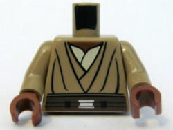 LEGO® Alkatrészek (Pick a Brick) Mace Windu minifigura felsőtest 4544211 (4544211)