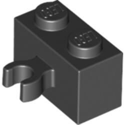 LEGO® Alkatrészek (Pick a Brick) Fekete 1x2 Kocka Oldalán Vízszintes Csatlakozóval 6092876 (6092876)