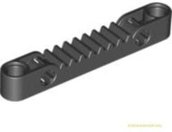 LEGO® Alkatrészek (Pick a Brick) Fekete Technic Fogasléc 7M 4562009 (4562009)