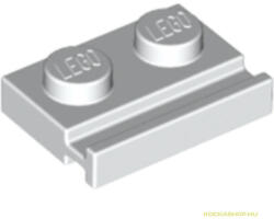 LEGO® Alkatrészek (Pick a Brick) Fehér 2X1 Lapos Elem Horonnyal 4249563 (4249563)