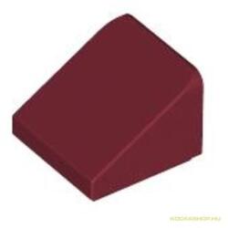 LEGO® Alkatrészek (Pick a Brick) Sötét piros 1X1X2/3 Tetőelem 4531415 (4531415)