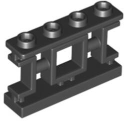LEGO® Alkatrészek (Pick a Brick) Fekete kerítés négyzet mintával 6195092 (6195092)