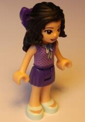 LEGO® Minifigurák Emma - Sötétlila Szoknya, Középlevendula Top frnd259 (frnd259)