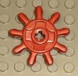 LEGO® Alkatrészek (Pick a Brick) Piros g9-es Fogaskerék g9 Gear (g9 Gear)