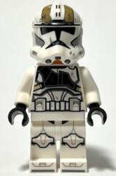 LEGO® Minifigurák Clone Trooper Gunner (Phase 2) - Dirt Stains, Nougat Head, Helmet with Holes sw1236 (sw1236)