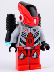 LEGO® Minifigurák Piros Robot, Jetpackkel gs006 (gs006)