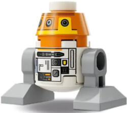 LEGO® Minifigurák Astromech Droid, C1-10P (Chopper) - White Body sw1308 (sw1308)