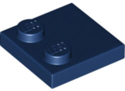 LEGO® Alkatrészek (Pick a Brick) Sötétkék 2x2 Lapos Elem 2 Gombbal 6214810 (6214810)