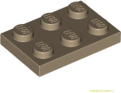 LEGO® Alkatrészek (Pick a Brick) Sötét cserszínű 2X3 Lapos Elem 6035540 (6035540)