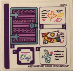 LEGO® Alkatrészek (Pick a Brick) 41169 készlet matricaíve 41169stk01 (41169stk01)