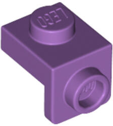 LEGO® Alkatrészek (Pick a Brick) Közép levendula 1x1 Módosított Lapos Elem 6261294 (6261294)