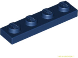 LEGO® Alkatrészek (Pick a Brick) Sötétkék 1X4 Lapos Elem 4502089 (4502089)