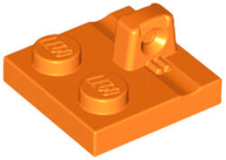 LEGO® Alkatrészek (Pick a Brick) Narancssárga 2x2 Módosított Laposelem Zsanérral 6167290 (6167290)