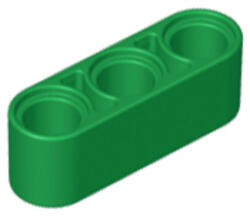 LEGO® Alkatrészek (Pick a Brick) Zöld 3X1X2 Lapos Technic Csatlakozóelem 6007973 (6007973)