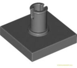 LEGO® Alkatrészek (Pick a Brick) Sötét kékes-szürke 2x2 Lapos Elem Függőleges Csatlakozóval 4211129 (4211129)