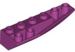 LEGO® Alkatrészek (Pick a Brick) Magenta 2x6 Jobboldali Ék 6185303 (6185303)