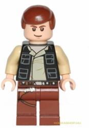 LEGO® Minifigurák Han Solo, Pisztolytáskával mintával sw0451 (sw0451)