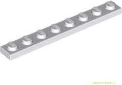 LEGO® Alkatrészek (Pick a Brick) Fehér 1X8 Lapos Elem 346001 (346001)
