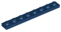 LEGO® Alkatrészek (Pick a Brick) Sötétkék 1 x 8 Lapos elem 6250216 (6250216)