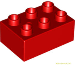 LEGO® Alkatrészek (Pick a Brick) Piros 2x3 DUPLO Kocka 4558881 (4558881)
