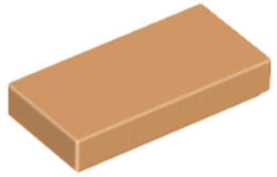 LEGO® Alkatrészek (Pick a Brick) Középtestszínű 1x2 Csempe 6021997 (6021997)