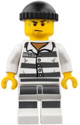LEGO® Minifigurák Rab csíkos ruhában, fekete sapkában cty0775 (cty0775)