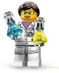 LEGO® Minifigurák Minifigura 11. sorozat - Tudós nő col11-11 (col11-11)
