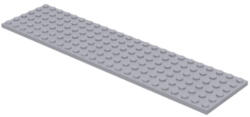 LEGO® Alkatrészek (Pick a Brick) Világos kékesszürke 6x24 Lapos Elem, használt 4666357 (4666357)
