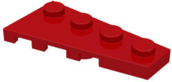 LEGO® Alkatrészek (Pick a Brick) Piros 4x2 Lapos Elem, Jobb Oldali 4160866 (4160866)
