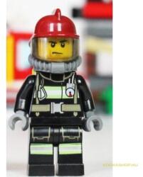 LEGO® Minifigurák Tűzoltó piros sisakban cty0348 (cty0348)