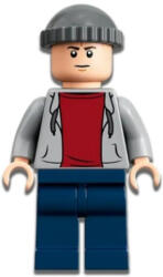 LEGO® Minifigurák Őr - világos kékes pulóverben (Jurassic World) jw094 (jw094)