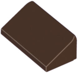 LEGO® Alkatrészek (Pick a Brick) Sötétbarna 1x2 Cserépelem 6127366 (6127366)