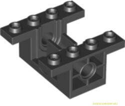 LEGO® Alkatrészek (Pick a Brick) Fekete 4x4x2 Technic Elem 4500902 (4500902)