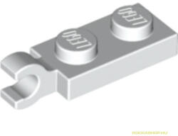 LEGO® Alkatrészek (Pick a Brick) Fehér 1x2 Módosított Lapos Elem Csatlakozóval 4535737 (4535737)
