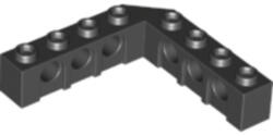 LEGO® Alkatrészek (Pick a Brick) Fekete 5x5 Technic Sarok Elem 6170702 (6170702)
