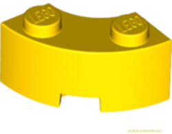 LEGO® Alkatrészek (Pick a Brick) Sárga 2x2 Kerek Íves Elem 6064227 (6064227)