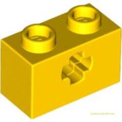 LEGO® Alkatrészek (Pick a Brick) Sárga 1X2 Elem Középen Csillag Alakú Lyukkal 4142866 (4142866)